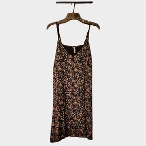Floral Spaghetti Strap Sundress | Large | NWOT | Crochet Back